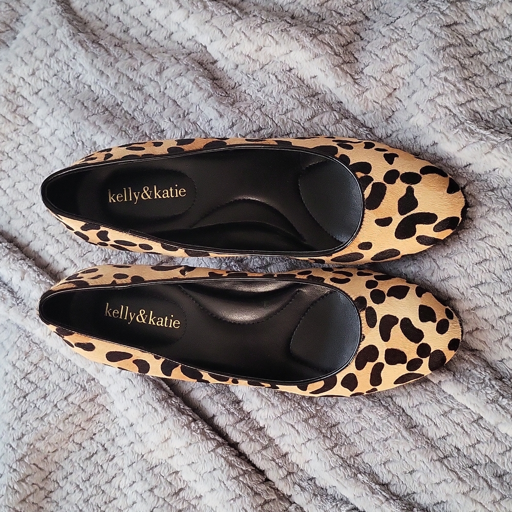 Kelly & Katie Leopard Print Heels